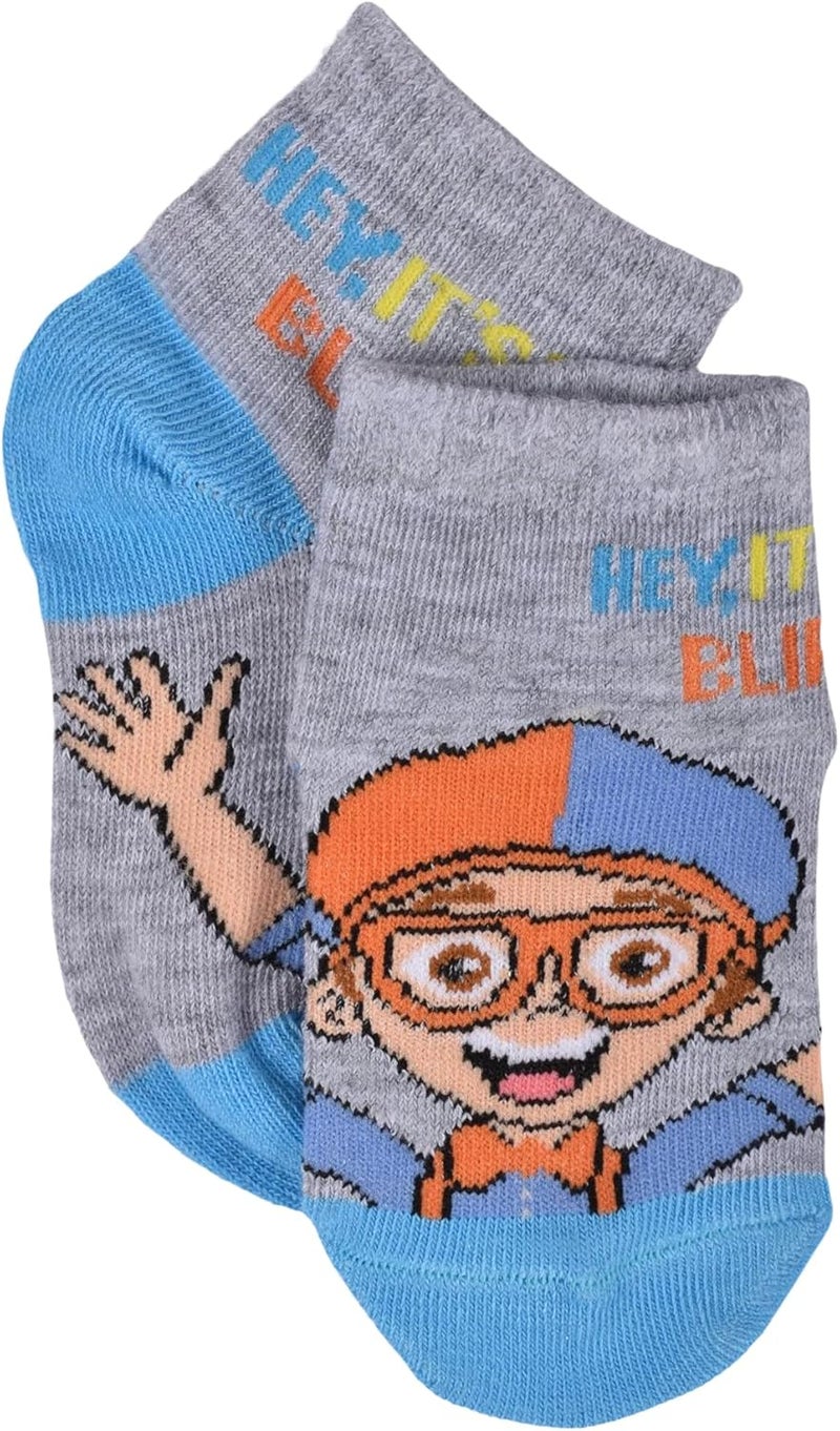 Blippi Kids Quarter Socks - Image 3